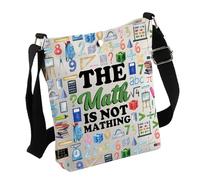 Sac à bandoulière pour professeur de mathématiciens « The Math Is Not Mathing », Sac de mathématiques