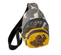 Sac à bandoulière pour - Sac à écharpe cross-corps | Dinosaur Design Messager Sacs For Kids, Sling Corst Purse avec dinno Print, Children's Messenger Cross Body Bodypack for Boys Girls Randing