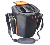 Sac à bandoulière pour système de sonorisation EON ONE compact tout-en-un avec poches pour microphone, émetteur, tablette, cordon d'alimentation, accessoires de batterie de rechange (sac en nylon)