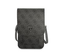 Sac à Bandoulière pour Téléphone Motif 4G avec Logo Triangulaire Rose