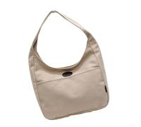 Sac à bandoulière pratique en nylon pour de nombreuses occasions, Gris abeille, Bohème