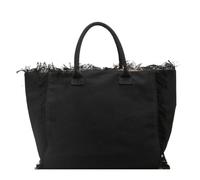Sac à bandoulière pratique en toile pour transporter des sacs essentiels de grande capacité sous les aisselles, sac à main avec pompons, décors pour femmes, sac à main en toile à la mode, sac