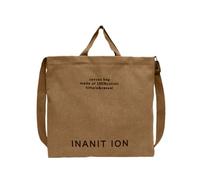 Sac à bandoulière pratique et décontracté avec poignée sur le dessus, sac à main en toile avec sangle réglable pour homme et femme, Café, Without pendant, Bohème