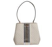 Sac à bandoulière Pratt Signature Medium 35F4G3FS2V pour femme-Beige