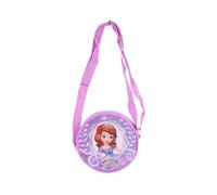 Sac à Bandoulière - Princesse Sofia The First - Rond - Violet - Zippée - Enfant