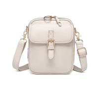Sac à bandoulière PU en cuir Messenger Sac avec STRAP TÉLÉPHONE ALIGNABLE TÉLÉPHONE PROSS-CROSSS PROSSE POUR LES FEMMES DE EXTÉRIEURS ET CONCUTÉ