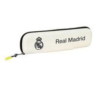 Sac à bandoulière Real Madrid 25/26 pour l'école et Les Loisirs Quotidiens - Petit Sac à bandoulière Real Madrid avec Sangle réglable et Plusieurs Poches, Trousse étroite en Silicone, Moderne