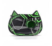 Sac à bandoulière réfléchissant lumineux du modèle 2025 Tide - Sac à bandoulière lumineux - Sac à main tendance de la nouvelle saison (Night light, green)
