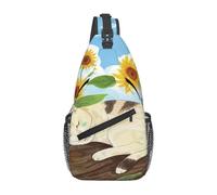 Sac à bandoulière réglable motif dinosaure volcan pour femme et homme