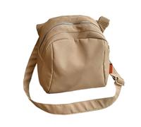 Sac à bandoulière résistant à l'usure en tissu Oxford, plusieurs poches d'organisation, sangle ergonomique réglable, style japonais essentiel au quotidien, sac à bandoulière coloré, kaki