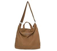 Sac à bandoulière rétro en toile de style japonais pour étudiants avec sangle réglable, grande capacité, sac à main à bandoulière, marron, Organiseur de sac