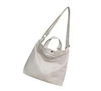 Sac à bandoulière rétro en toile de style japonais pour étudiants avec sangle réglable, grande capacité, sac à main à bandoulière, blanc, Organiseur de sac