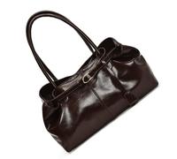 Sac à bandoulière rétro pour femme - Grande capacité - Pour les voyages, Café, Bohème