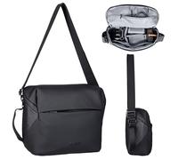 Sac à Bandoulière, Rollei Fotoliner Drone Bag Sac a Dos Portable pour Drone Sac de Voyage Sacoche de Transport pour DJI Flip/DJI Mini 3(Pro)/4(Pro)/4K/SE et Accessoires Noir Sac-Drone-Sacoche-Petit