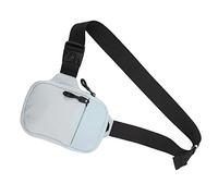 Sac à bandoulière, Sac de Poitrine léger avec Plusieurs Compartiments pour Courir, Faire du vélo, Voyager, Faire du Shopping pour Hommes et Femmes (Bleu Clair)