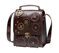 Sac à bandoulière - Sac messager réglable, sac de style steampunk | Sac de messager pratique avec sangle réglable, sac à dos polyvalent pour diverses activités, organisation d'appartenance