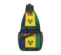 Sac À Bandoulière Saint Vincent M'Appelle Et Je Dois Y Aller Sac À Dos À Bandoulière Léger Et Étanche Avec Bretelles Réglables Sacs De Poitrine, Pour Randonnée, Voyage, Outdoor