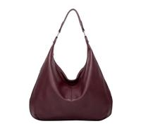 Sac à bandoulière solide à glands, grande capacité, un sac à bandoulière, sac à provisions, sac à bandoulière pour homme, rouge, Einheitsgröße
