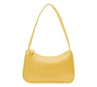 Sac à bandoulière solide à glands, grande capacité, un sac à bandoulière, sac de courses 3/4 Pantacourt pour femme avec poches (jaune, taille unique)