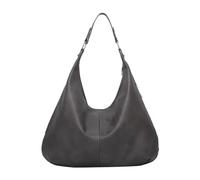 Sac à bandoulière solide pour mère - Grande capacité - Sac fourre-tout à une épaule - Petit sac à bandoulière pour femme, gris, 17.5*13.0CM