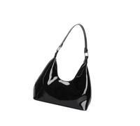 Sac à bandoulière sophistiqué en cuir synthétique pour femme - Complète toutes les tenues pour de nombreuses occasions, Noir/blanc, Bohème