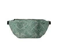 Sac à bandoulière super large pour homme et femme, sac de taille réglable pour sports de plein air, randonnée, voyage, cyclisme, randonnée, escalade, Marbre bleu gris, Taille unique, Sac à dos