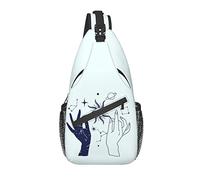 Sac à bandoulière Tarot Magic Boho Sun Cosmic Witch Mystic Randonnée Daypack Crossbody épaule Sac à Dos Voyage Poitrine Pack pour Hommes Femmes