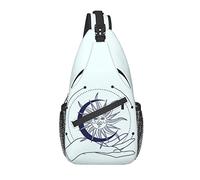 Sac à bandoulière Tarot Magic Boho Sun Moon Witch Mystic Randonnée Daypack Crossbody épaule Sac à Dos Voyage Poitrine Pack pour Hommes Femmes