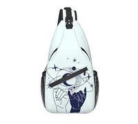 Sac à bandoulière Tarot Magique Boho Main Lune sorcière randonnée Sac à Dos bandoulière épaule Sac à Dos Voyage Poitrine Pack pour Hommes Femmes