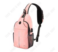 Sac à bandoulière - TD - Petit - Rose - Polyester - Confortable et pratique