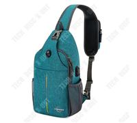 Sac à bandoulière - TD - Vert - Imperméable - Réglable - Ultra léger