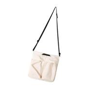 Sac à bandoulière tendance 2025 en nylon pour un usage quotidien, conçu avec un thème inspiré de la nature et des caractéristiques pratiques de plein air, beige, One Size