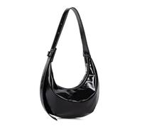 Sac à bandoulière tendance Arnpit avec poignée supérieure - Capacité spacieuse - Sac à main sous les bras pour femmes et filles, Noir , One Size