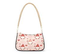Sac à bandoulière tendance avec motif gobelin de dessin animé, sac à main multi-voies en polyester avec chaîne en alliage doré pour femme, pour le quotidien, les voyages, le shopping