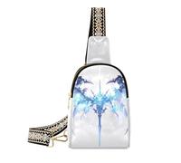 Sac à bandoulière tendance Blue Arrow étanche pour voyage, flèche bleue, taille 1, Flèche bleue, 1 size