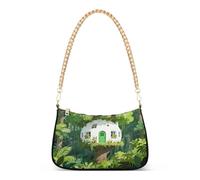 Sac à bandoulière tendance en forme de cabane dans un conte de fées pour femme