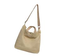 Sac à bandoulière tendance en toile pour transporter des styles japonais essentiels de grande capacité, sac à main à bandoulière, livre étudiant, jeune, style épaule, kaki, One Size