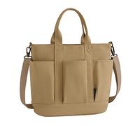 Sac à bandoulière tendance pour enseignant, sac à main tendance, grande capacité, petit sac carré, marron, Taille unique