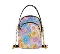 Sac à bandoulière tendance pour la fête des parents avec de belles fleurs pour femme avec plusieurs poches pour les voyages