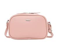 Sac à bandoulière tendance simple couleur unie nouveau motif grande capacité pratique fermeture éclair sac à bandoulière pour homme, rose, Taille unique