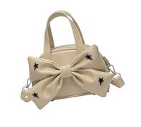 Sac à bandoulière tendance surdimensionné en polyuréthane avec grand espace de rangement, résistant à l'usure, léger pour un usage quotidien essentiel, blanc