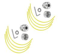 Sac à bandoulière, tête de débroussailleuse montée à 4 cycles, construction en aluminium pour l'entretien du jardin, équipement d'entretien de pelouse, accessoire léger pour tondeuse de jardin