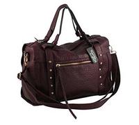 Sac à bandoulière - Thomas Calvi - Katie Berry - Polyuréthane noir - 2 poches zippées - Amovible