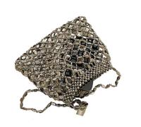 Sac à bandoulière tissé avec perles - Design unique fait à la main - Indispensable pour l'été, les occasions quotidiennes en plein air