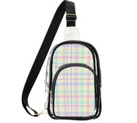 Sac à bandoulière transparent pour les participants au concert de stade avec dos antivol caché