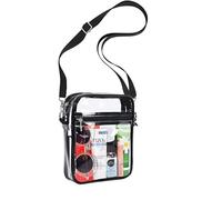 Sac à bandoulière transparent pour stade de concert, sac à bandoulière en plastique transparent avec sangle réglable, sac étanche multifonction pour enfants, À propos du produit :, 7*9.5*2.5 inch