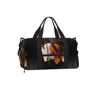 Sac à bandoulière unisexe avec imprimé partitions de violon pour voyage, w nd, activités de plein air