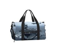 Sac à bandoulière unisexe avec imprimé porte-avions pour voyage, w nd, activités de plein air