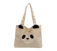 Sac à bandoulière unisexe en toile de grande capacité pour les jeunes avec un amour pour les styles