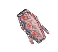 Sac à bandoulière unisexe vintage en cuir synthétique - Sac à bandoulière compact pour utilisation quotidienne - Styles élégants - Sac pour femme avec plusieurs poches, rouge